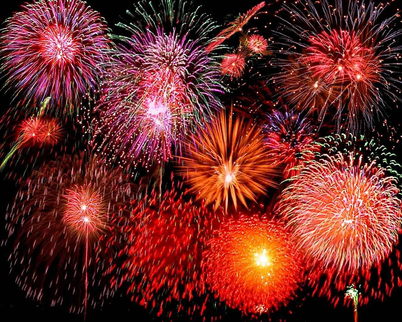 Diwali fireworks celebration