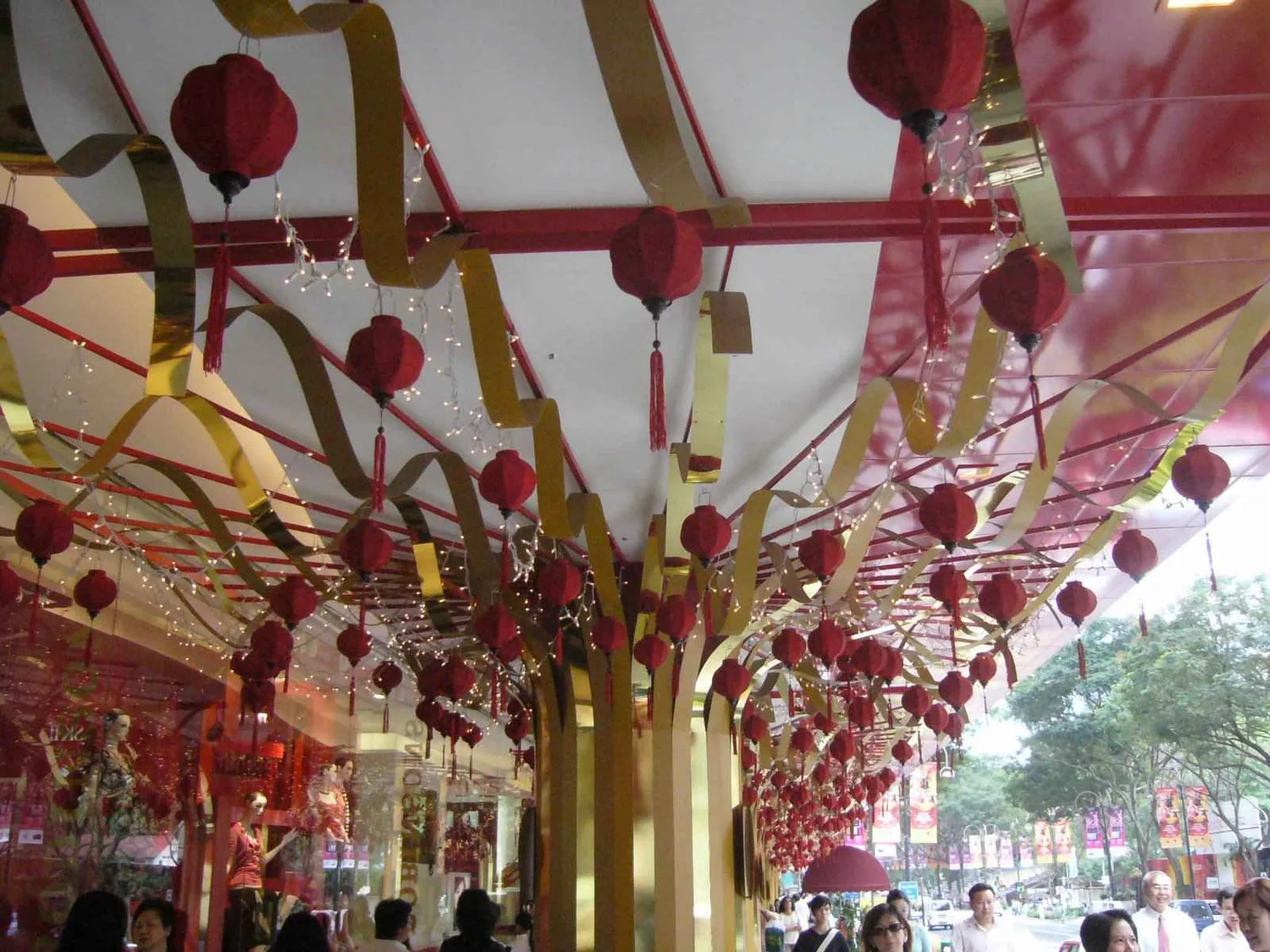 Exterior decorative canopy